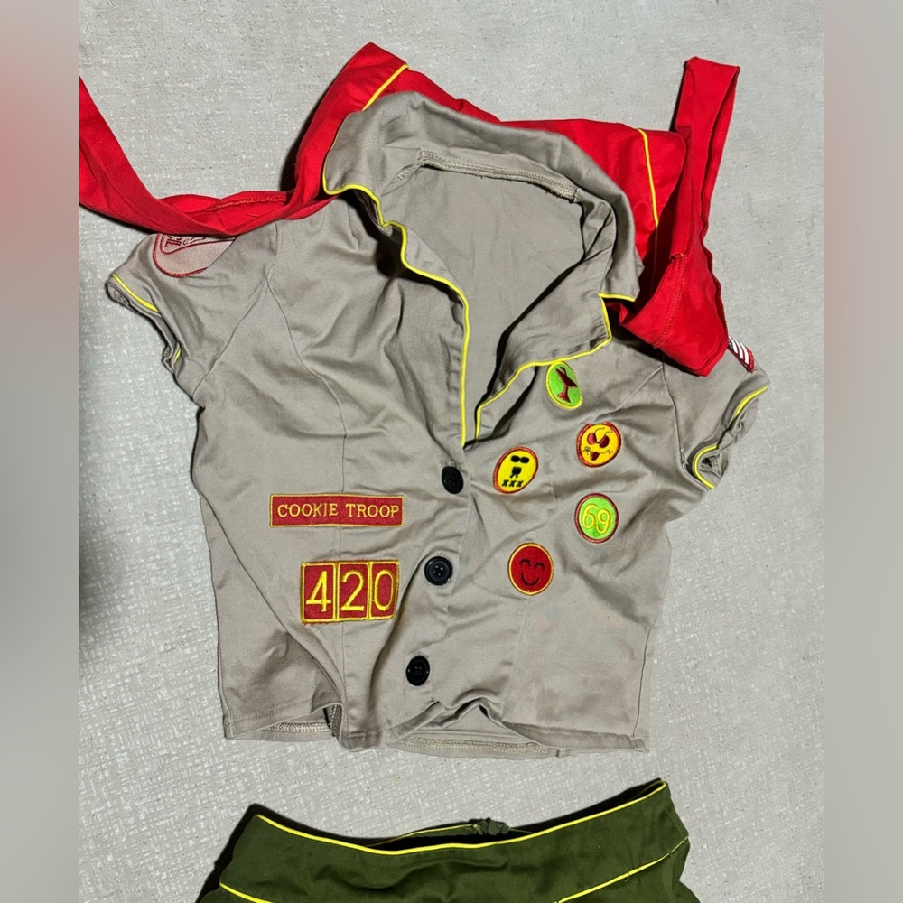 Sexy Camper Girl Scout costume